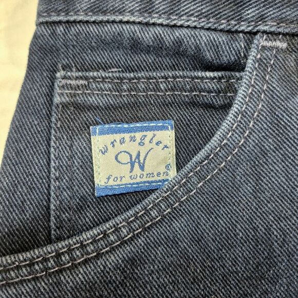 Wrangler For Women’s Jeans Dark Wash Denim Pants Size 10X32 Straight Leg. Casual - Picture 4 of 10